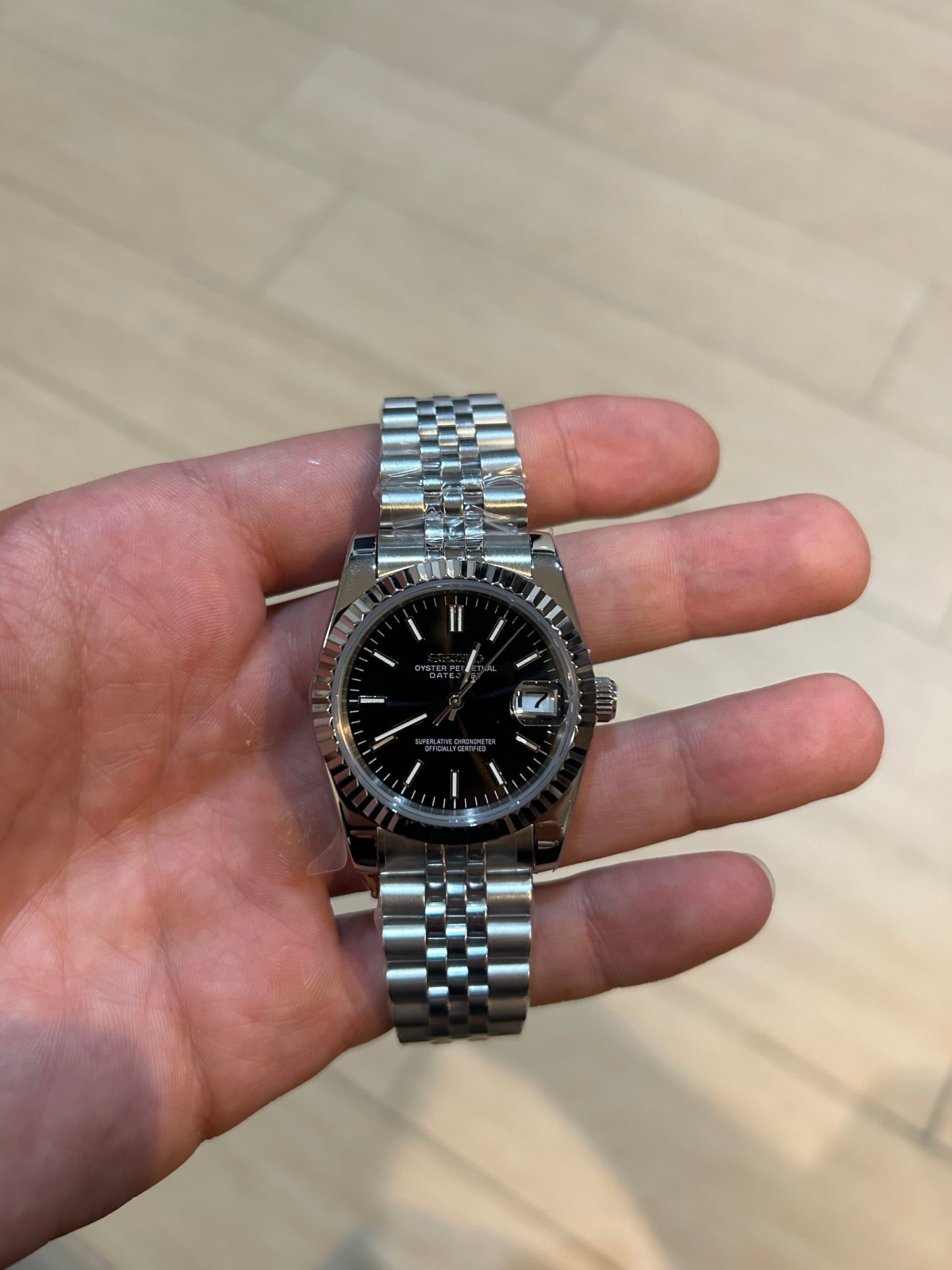 Seiko - Datejust BLACK