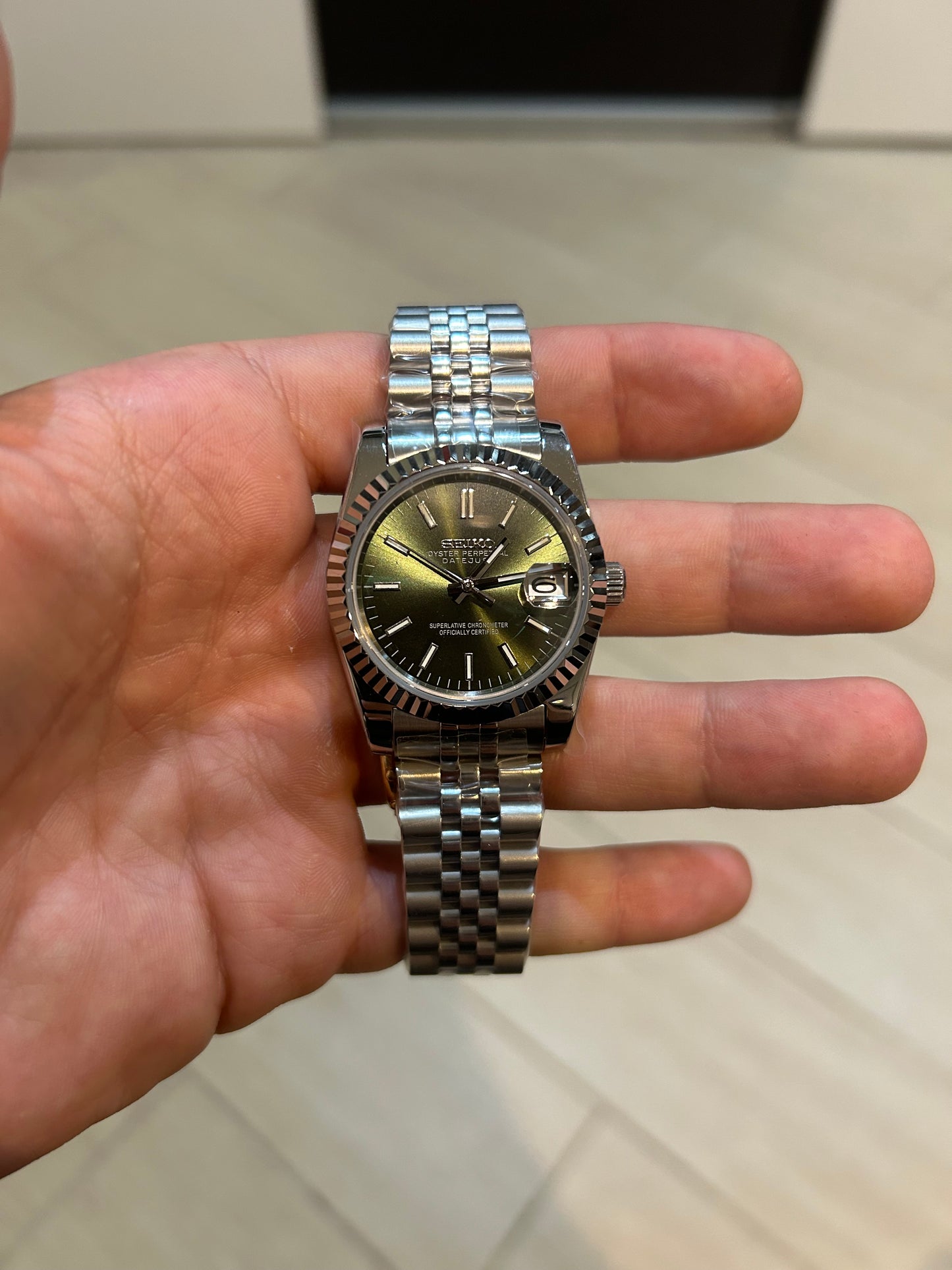 Seiko - Datejust CAMO GREEN