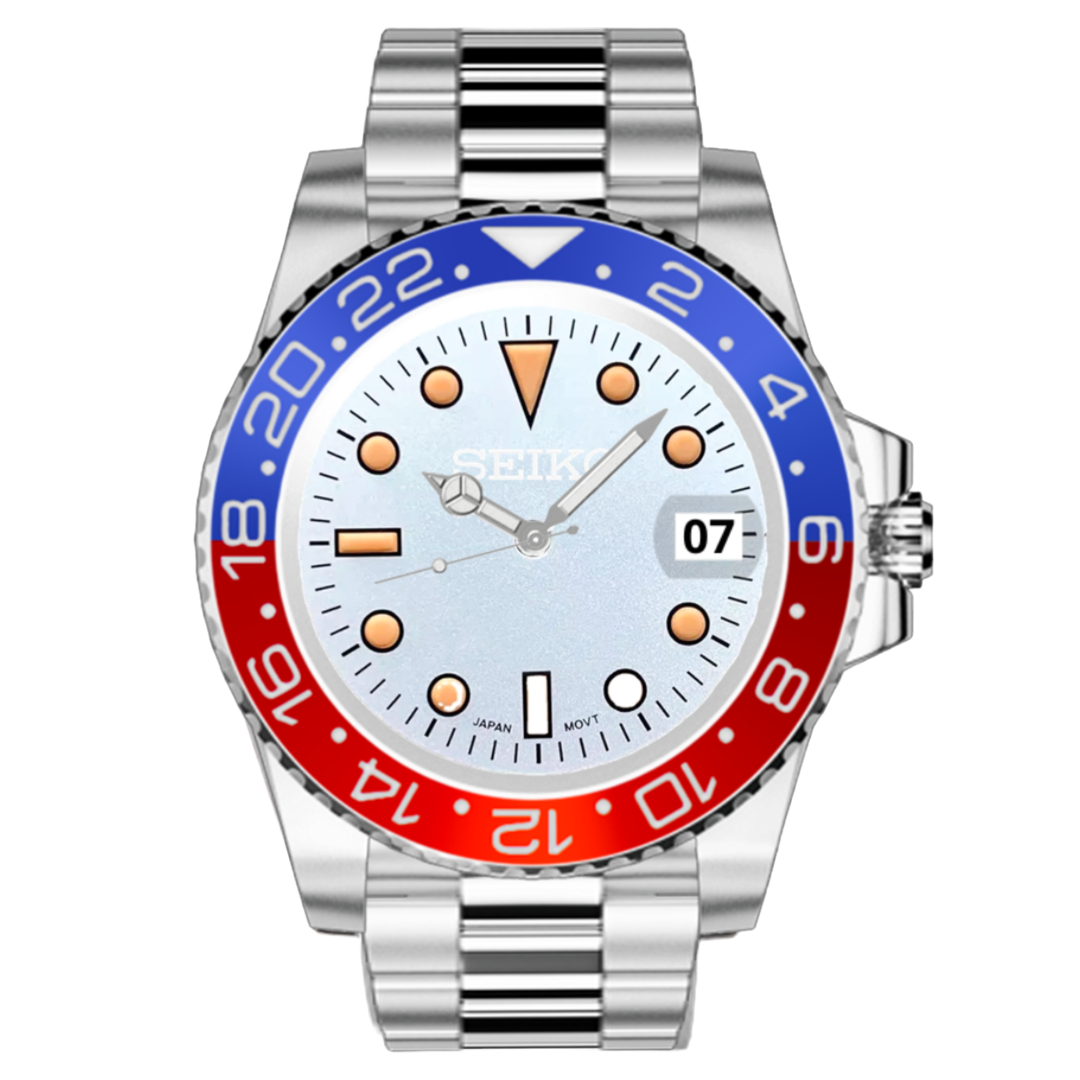 Seiko - GMT Vintage WHITE PEPSI