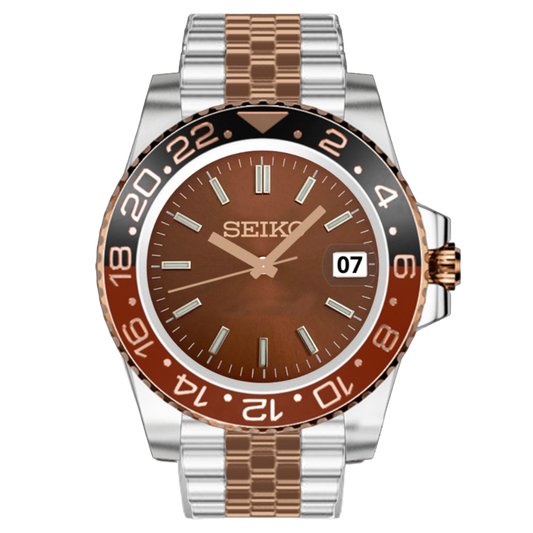 Seiko - GMT BROWN