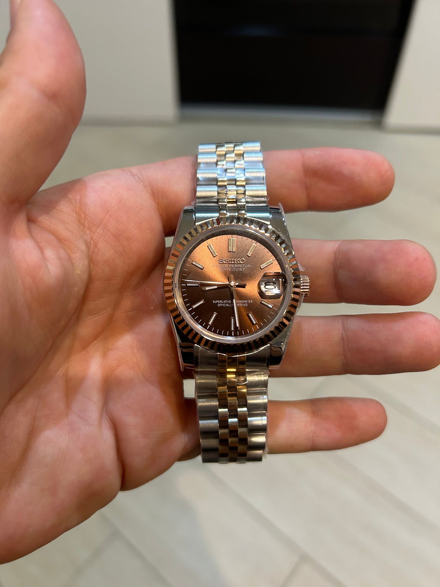 Seiko - Datejust BROWN